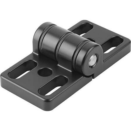 Kipp Hinges die-cast zinc, with elongated holes K0441.402020